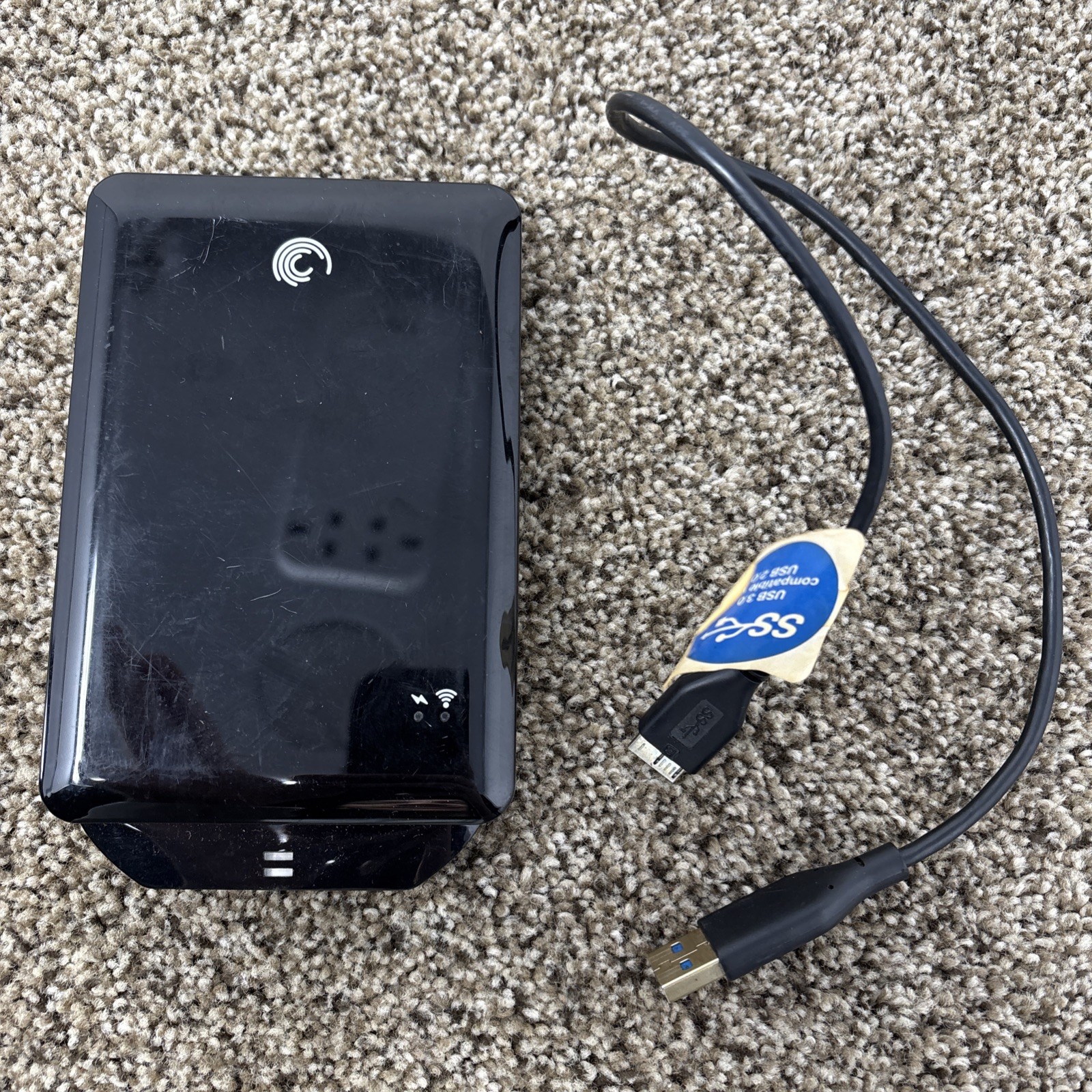 Seagate GoFlex Satellite 500GB Mobile Wireless Storage 1AYBA1 HDD Tested