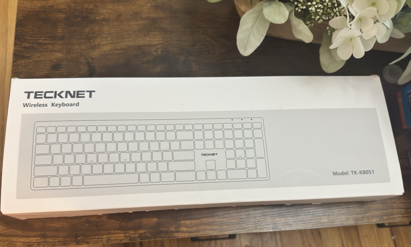 TECKNET Premium Bluetooth Keyboard for Mac, MacBook Pro/Air, iMac, White