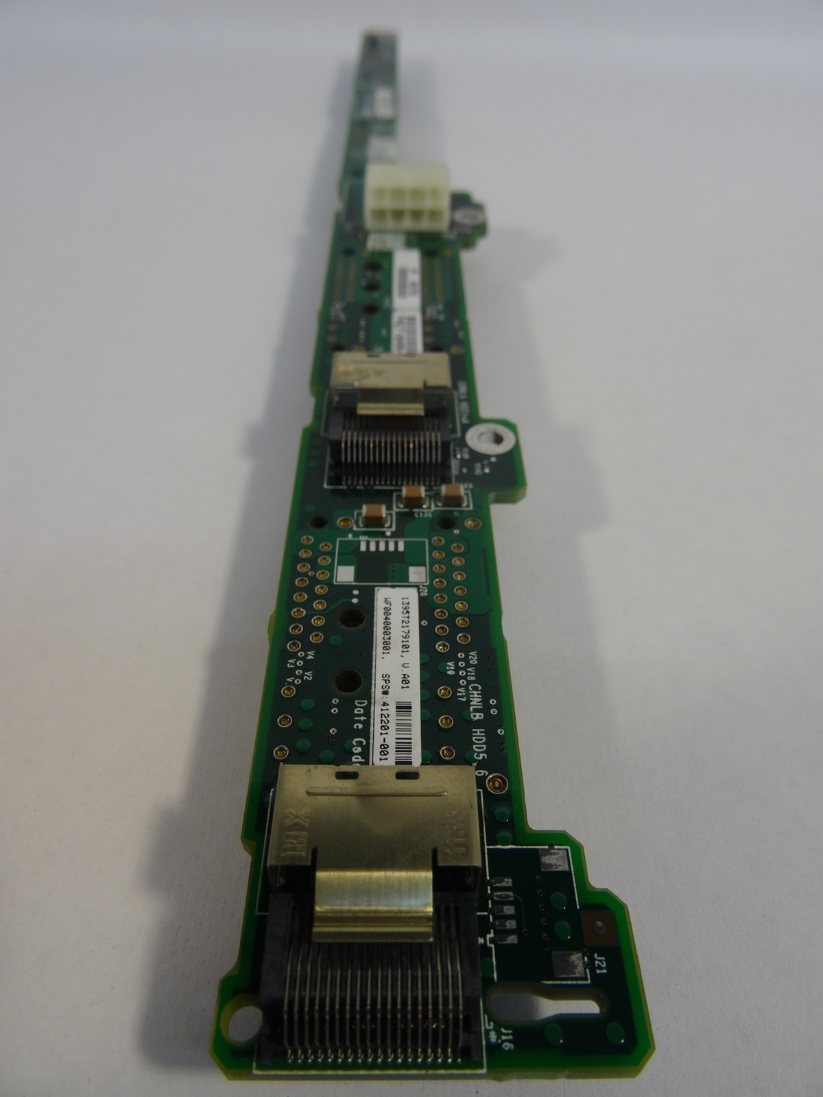 HP 412201-001 DL 360 G5 BACKPLANE BOARD