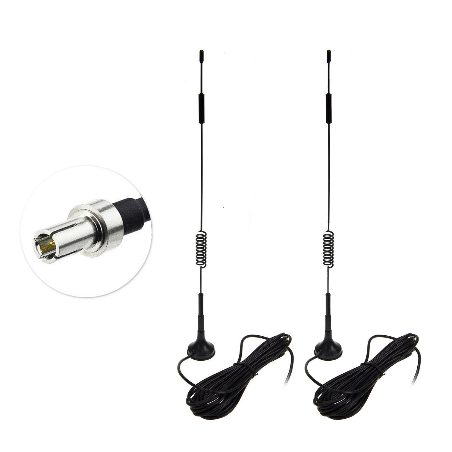 2x 3G 4G LTE TS9 Magnetic Antenna for Netgear NIGHTHAWK M1 MR1100 Mobile Hotspot