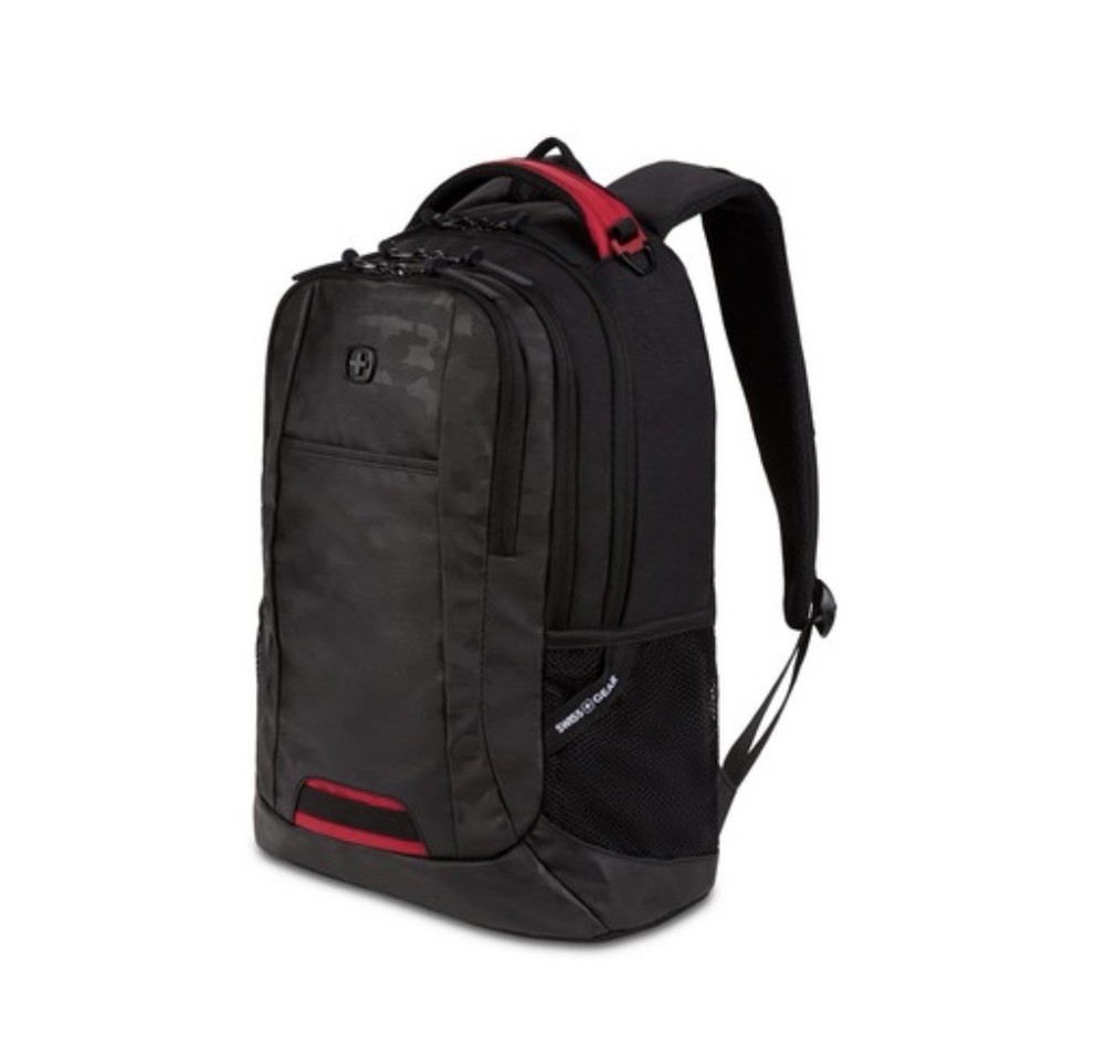 SWISSGEAR Cecil 5505 Laptop Backpack Camo Noir 18” Fits 16” Laptop New
