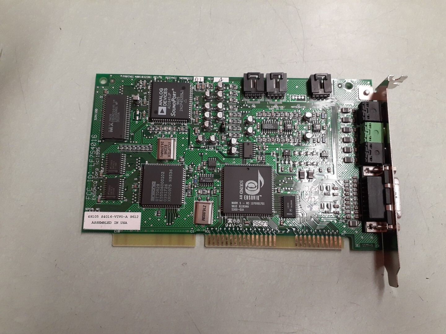 Ensoniq VIVO Soundcard LF7S4016 4001032201