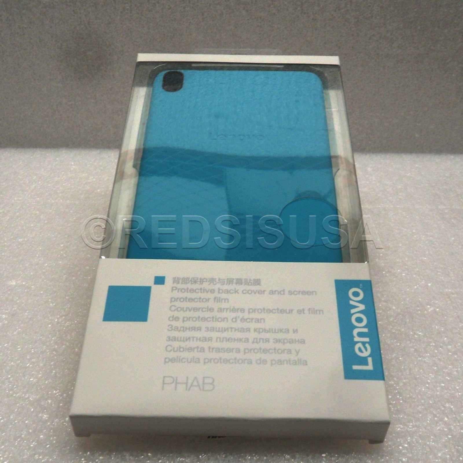 Genuine Lenovo PHAB Back Cover and film-Blue-WW ZG38C00834