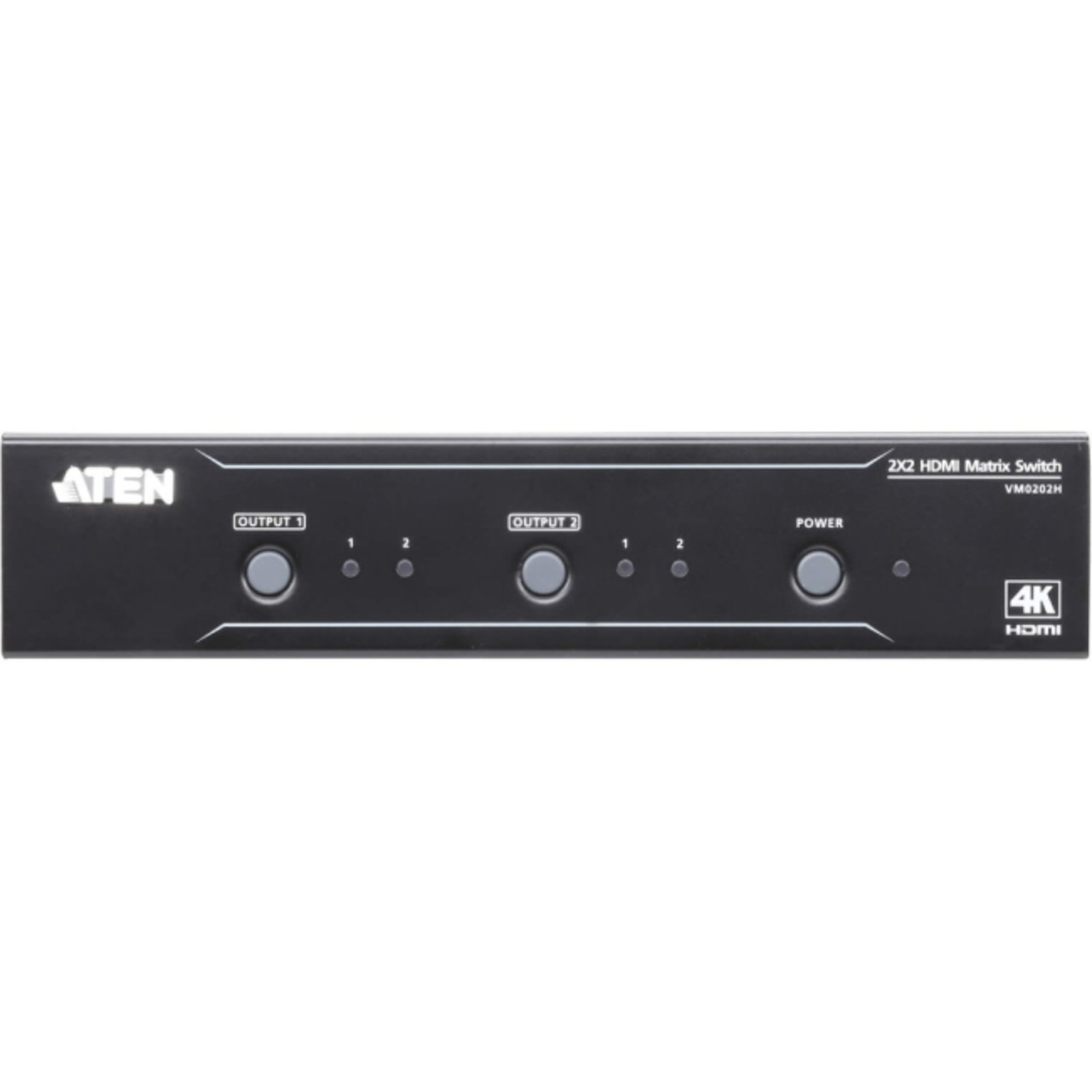 Aten - VM0202H - ATEN 2x2 4K HDMI Matrix Switch-TAA Compliant - 4096 x 2160 -