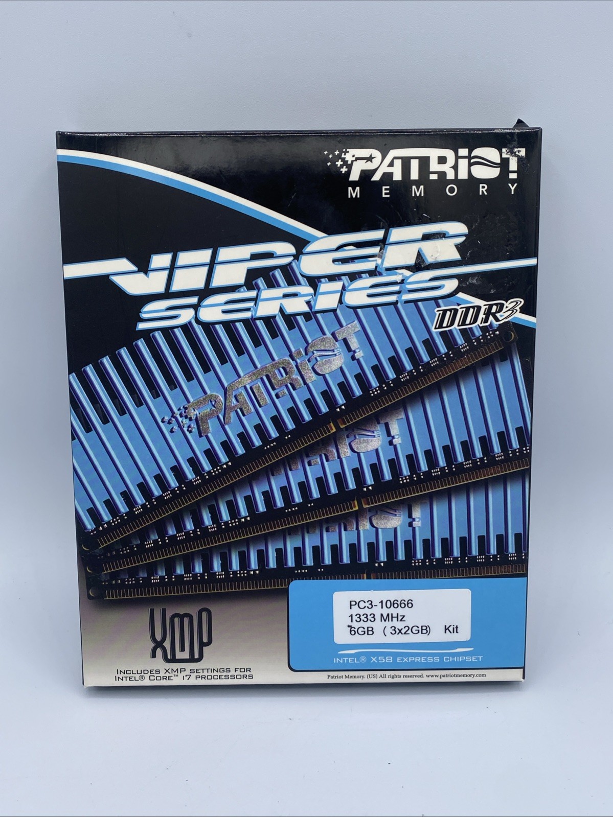 Patriot Memory Extreme Performance Viper Series PC3-10666 DDR3 1333 6GB RAM