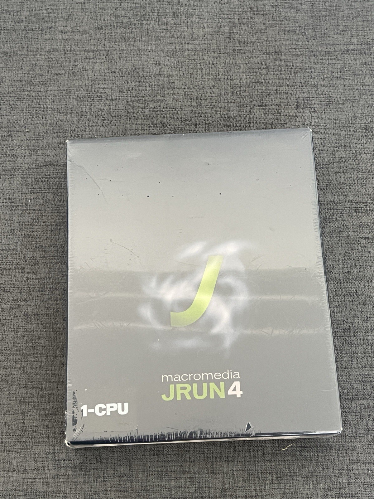 Macromedia JRun 4  Java/J2EE Server for 1 CPU   SEALED BOX NEW  JRD04D001