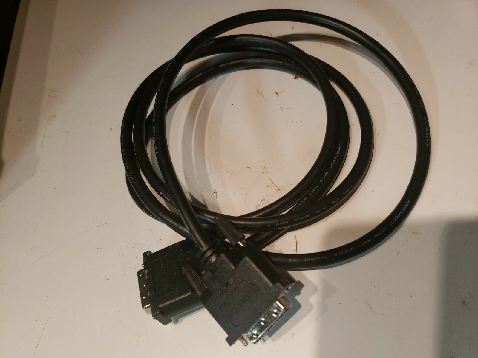 Startech 6' DVI Digital Video Cable - Black