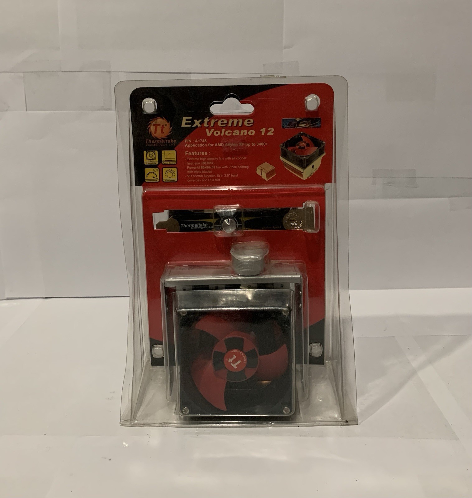 Thermaltake Extreme Volcano 12 Socket A CPU Cooler 5500RPM 75CFM A1745