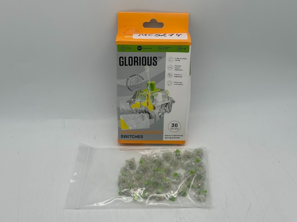 Glorious RAPTOR LUBED SWTCH 36PK
