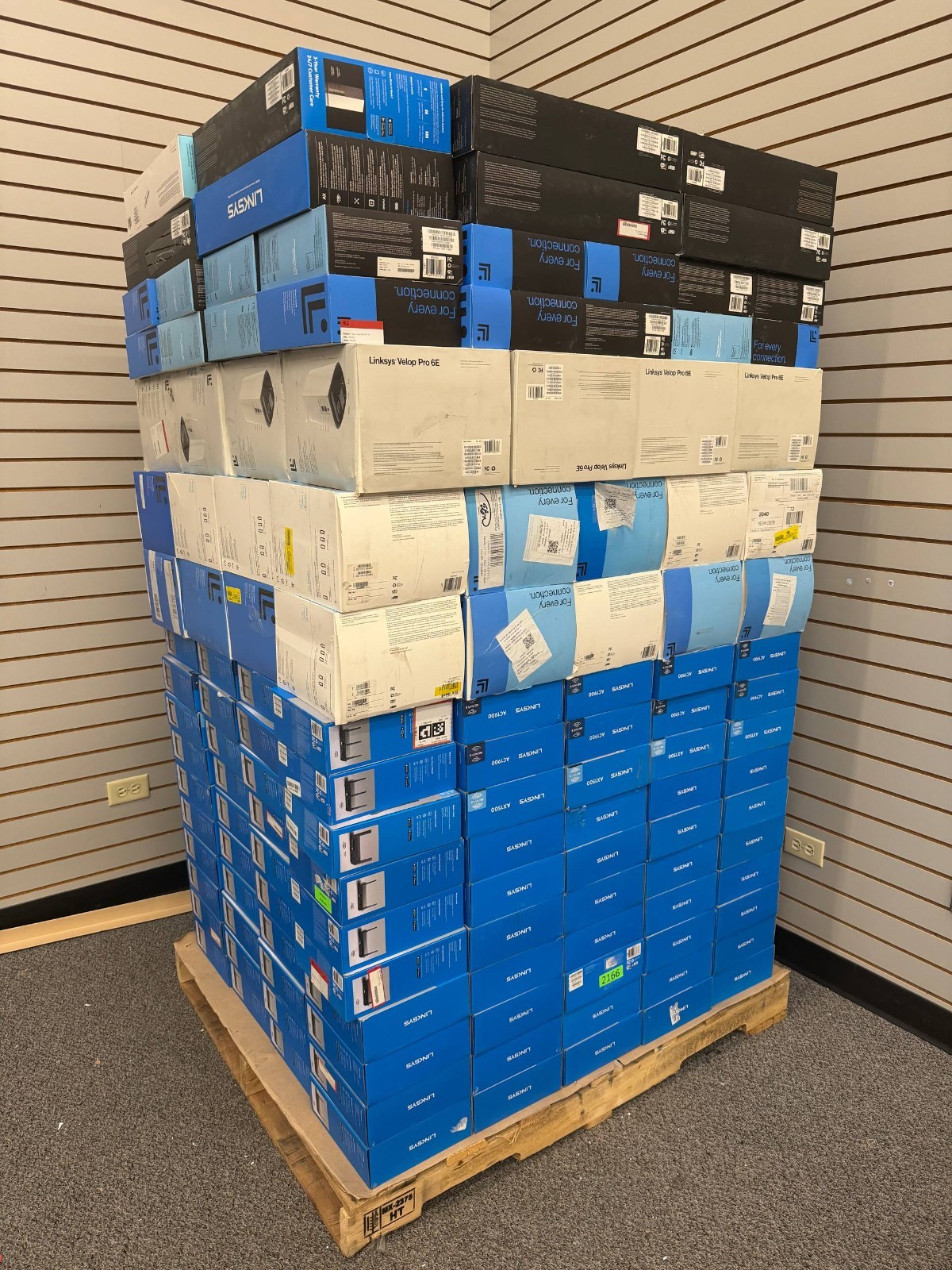 Linksys Router Pallet Lot 316 Units Customer Returns Bulk Wholesale $33K MSRP