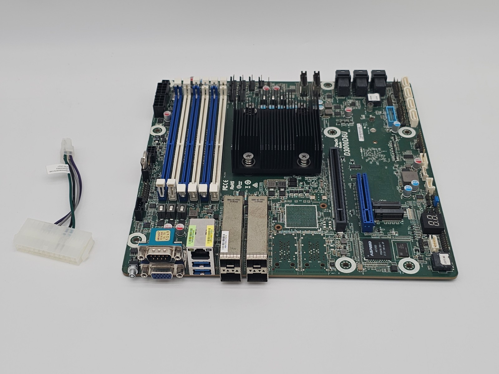 ASRock Rack D3000D6U D1700D6U-4Q Xeon D-1749NT Motherboard QAT 4x25Gbe Ice Lake