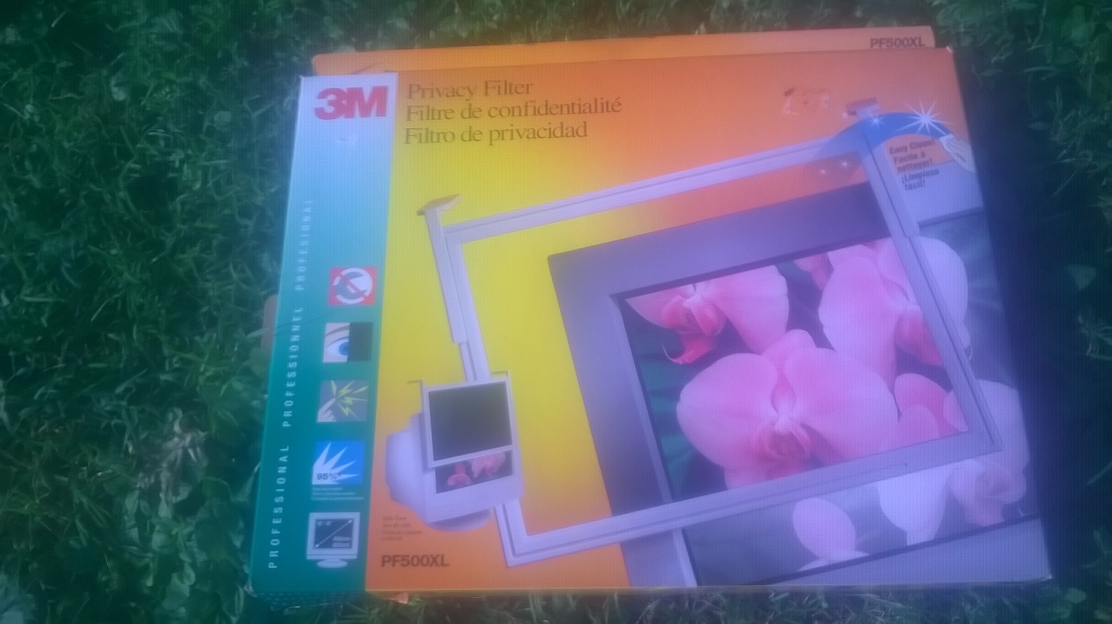 3M PF 500XL 16 inc to 19 inch Privacy Filter Anti-Glare Box Missing UPC
