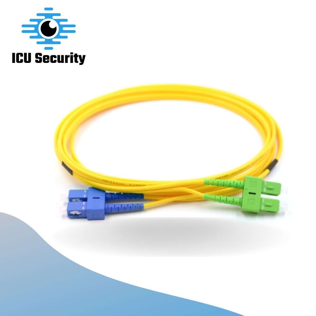 Fiber Optic Patch Cord 20 M SC(UPC)-SC(APC) Duplex 9/125 OS2 Single mode Yellow