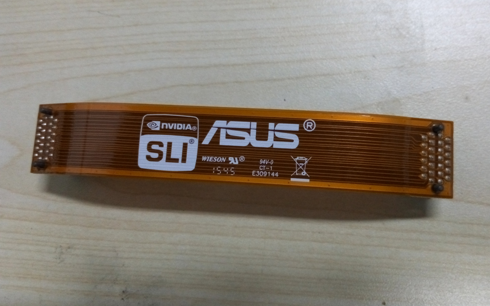 1pcs New SLI Bridge Flex Cable 120mm 2 WAYS For Asus NVIDIA Video Card 4.7''