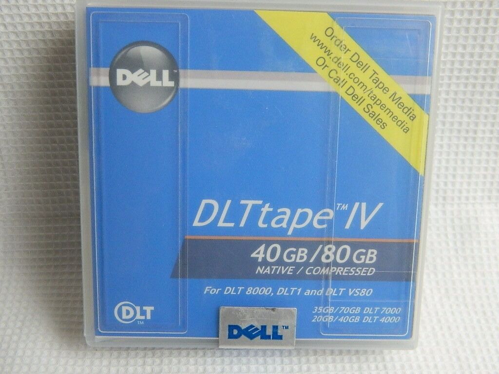 New Sealed Dell DLT Tape Data Cartridge - 40/80gb