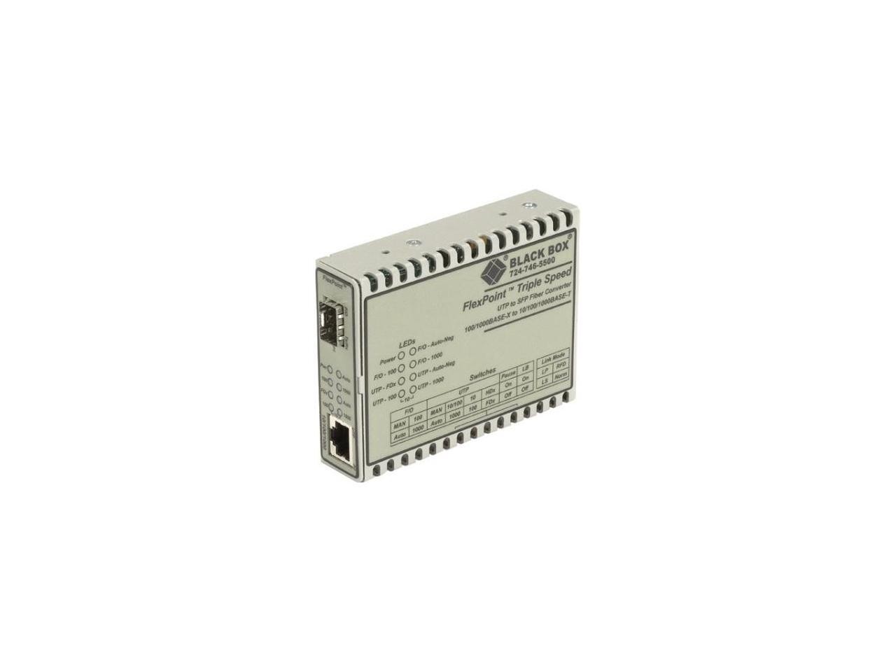 Black Box FlexPoint LMC1017A-MMSC Transceiver/Media Converter