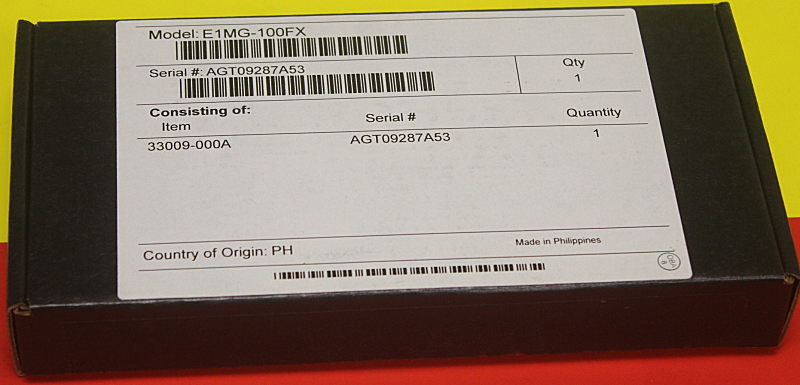  NEW Genuine BROCADE/FOUNDRY E1MG-100FX 100Base-FX LC multi-mode SFP 125xAvail