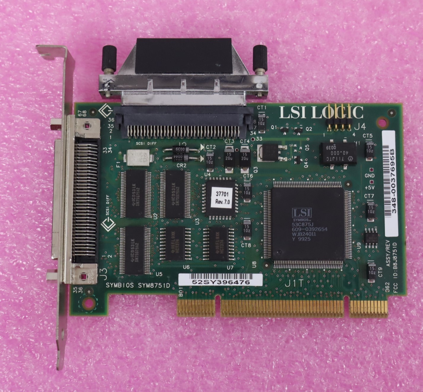 LSI Logic Symbios LSI8761D Ultra Wide HVD Differential SCSI HBA SYM8751D