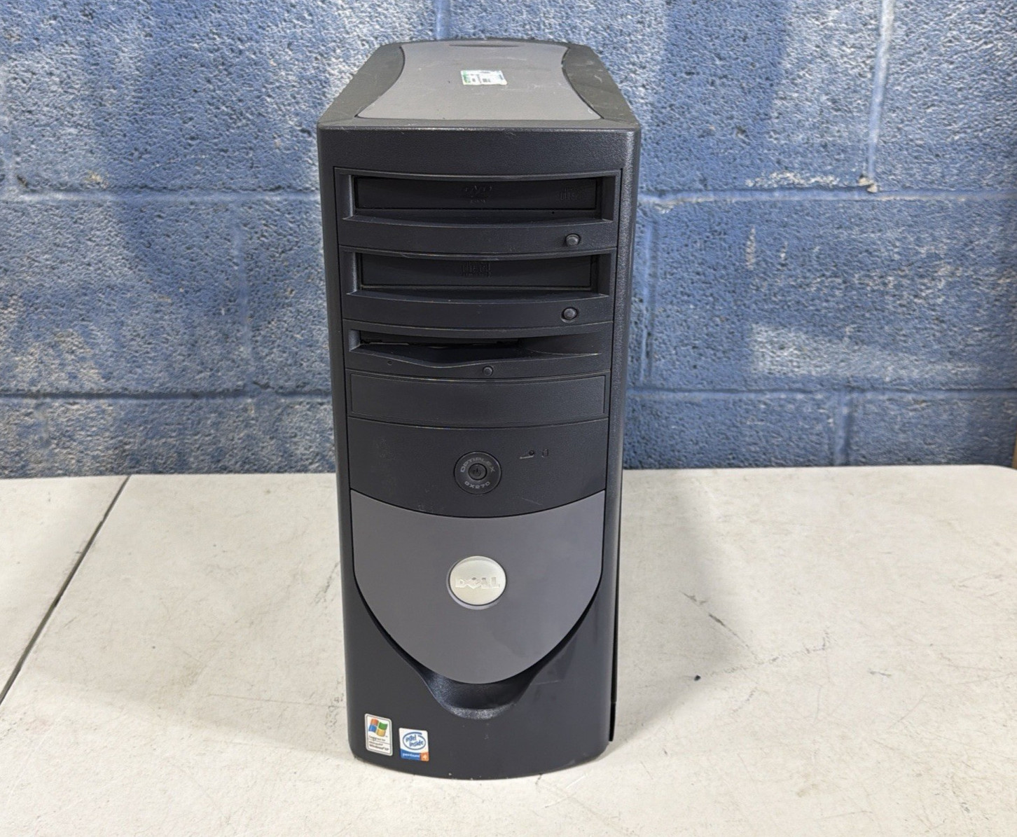 Dell OptiPlex GX270 Desktop Computer PC | Pentium 4 - 3.0GHz 1GB RAM DVD No HDD