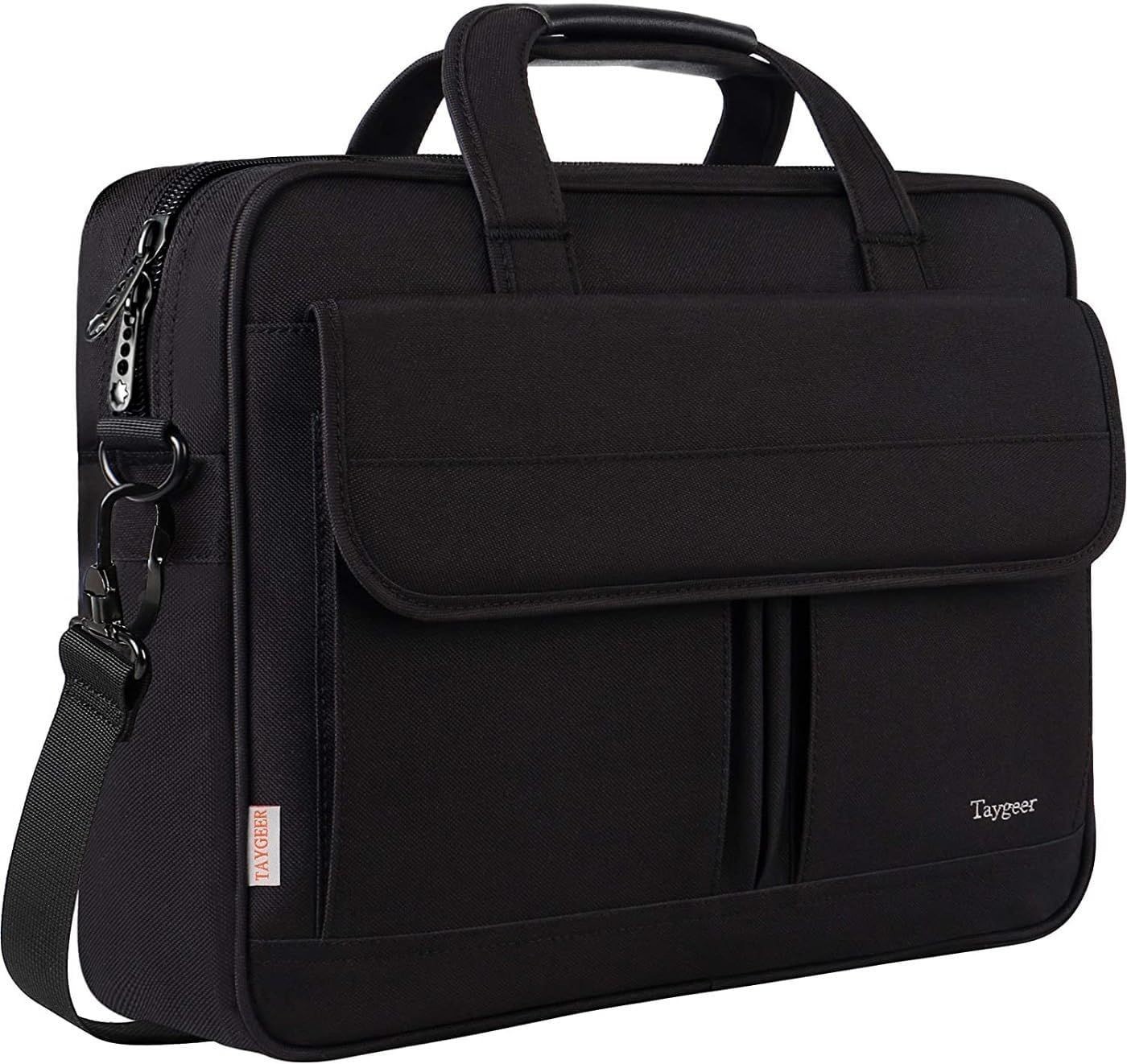 Laptop Bag 15.6 Inch, Business Briefcase for Men Women, Black Gifts