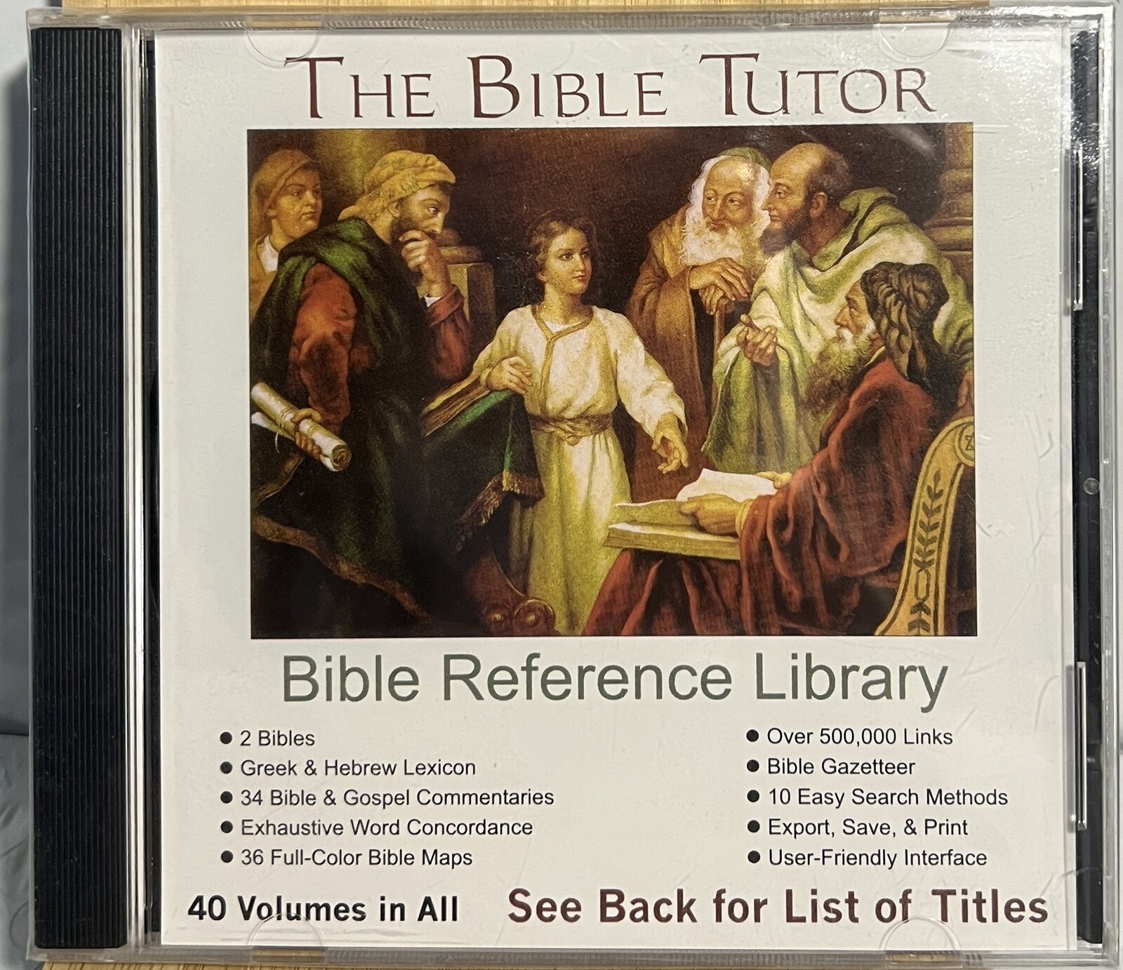 The Bible Tutor [Windows 95/98/NT, CD-ROM, 656023800006] Bible Reference Library