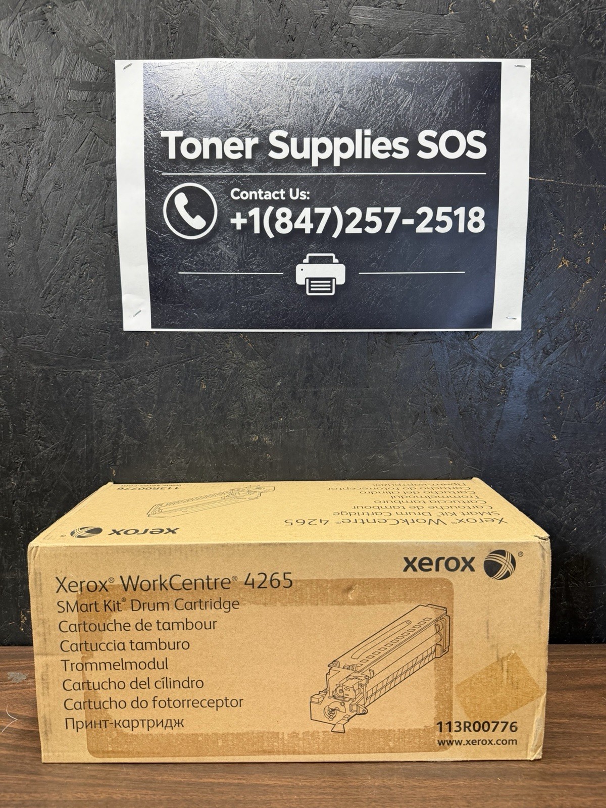 Genuine Xerox 113R00776 Black Toner Cartridge WorkCentre 4265 OEM NEW