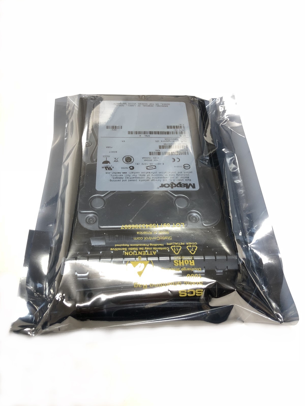 CC315 DELL 73GB 10K U320 SCSI 80PIN HDD 0CC315 W/TRAY