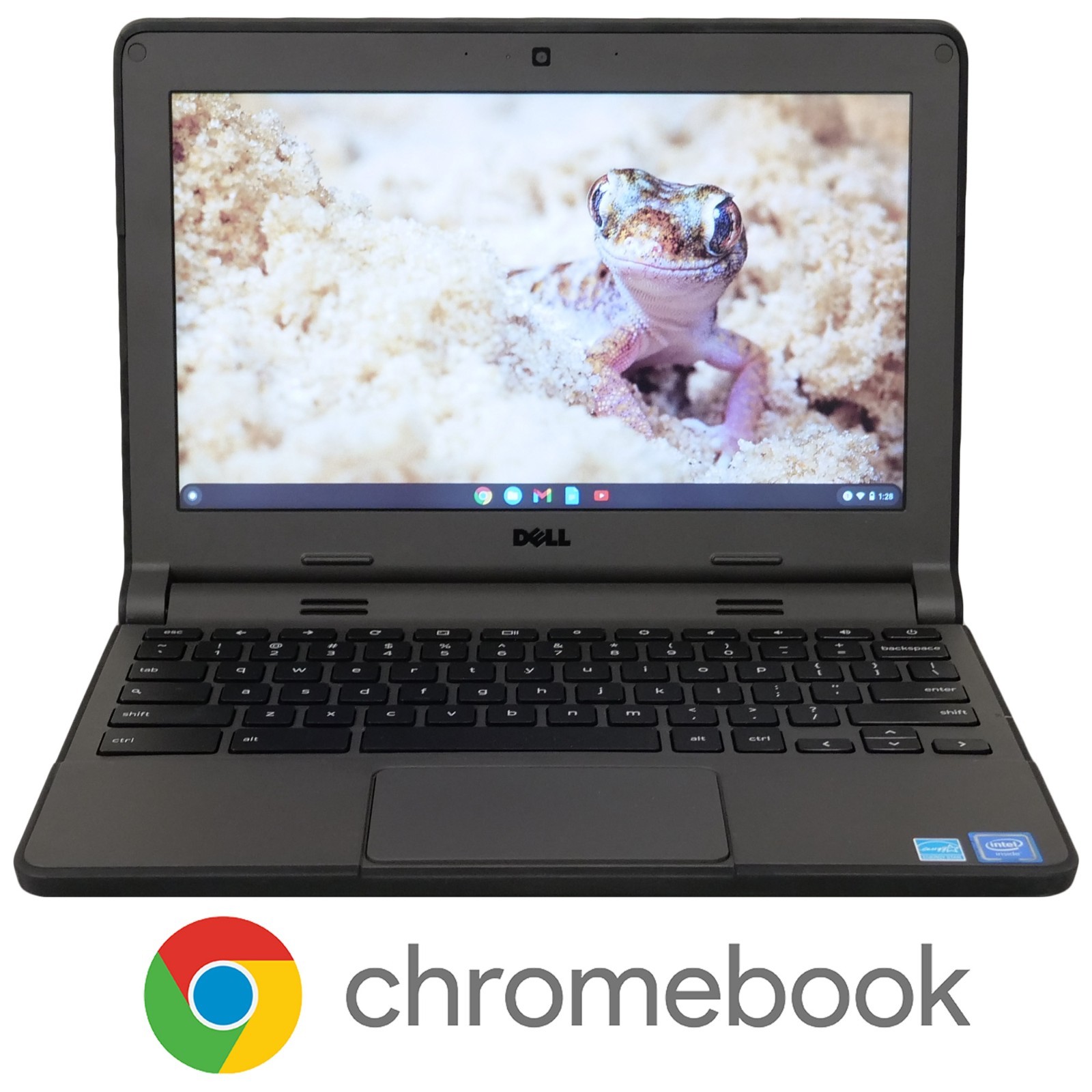 Dell Chromebook 11 P22T 11.6 inch 16GB, Intel Celeron - NO BATTERY - C Condition