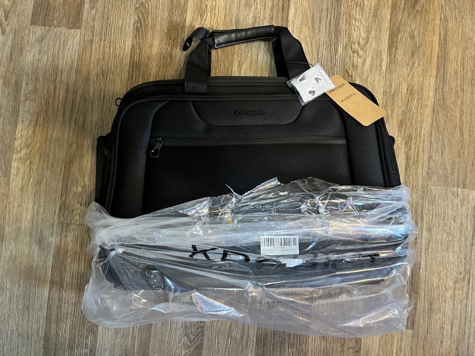 Kroser Lgx711. Laptop Bag With Wheels Black
