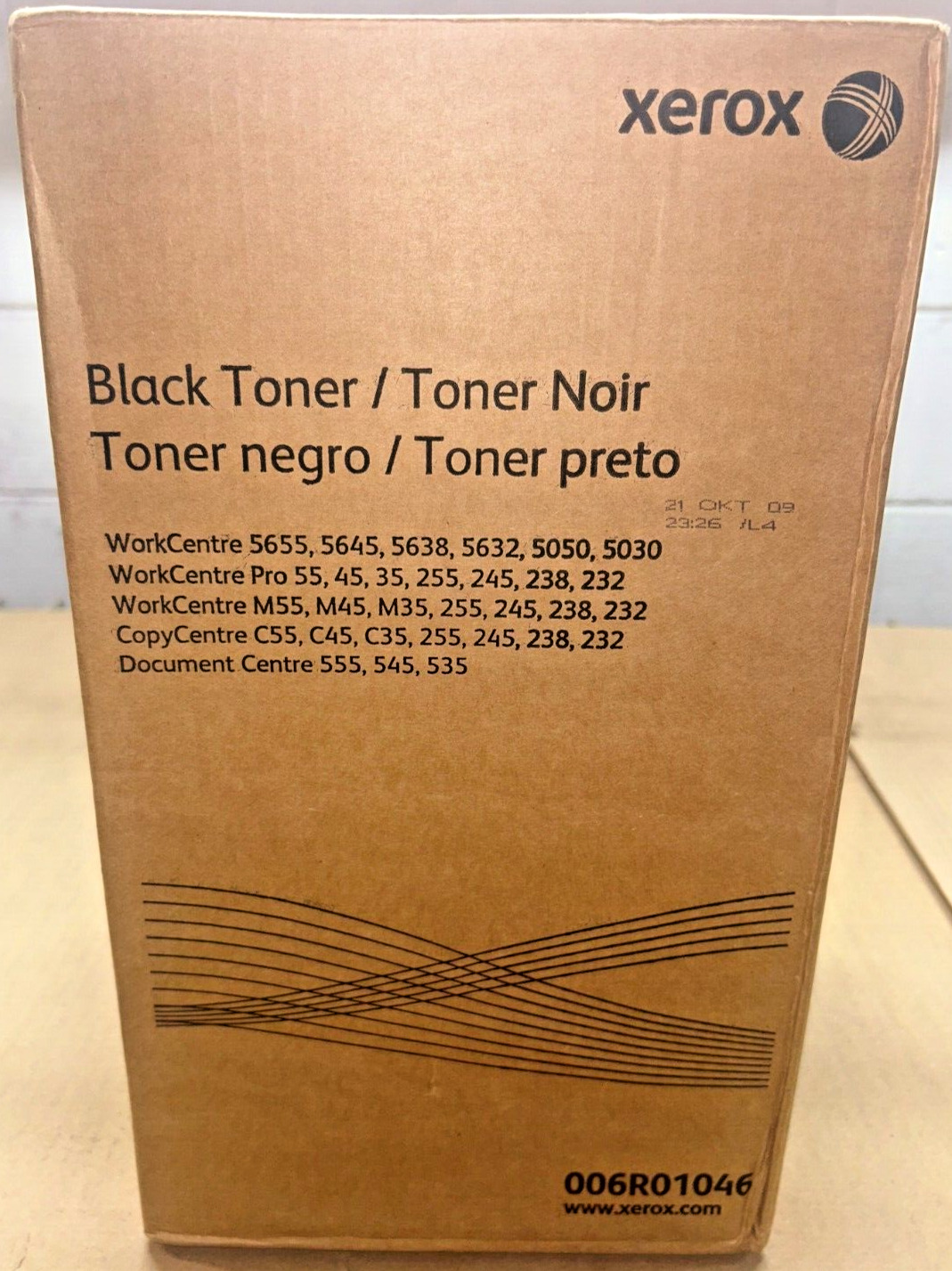 Genuine Xerox 6R1046 / 006R01046 Black Toner for Workcentre 5655/5645/5638/5632
