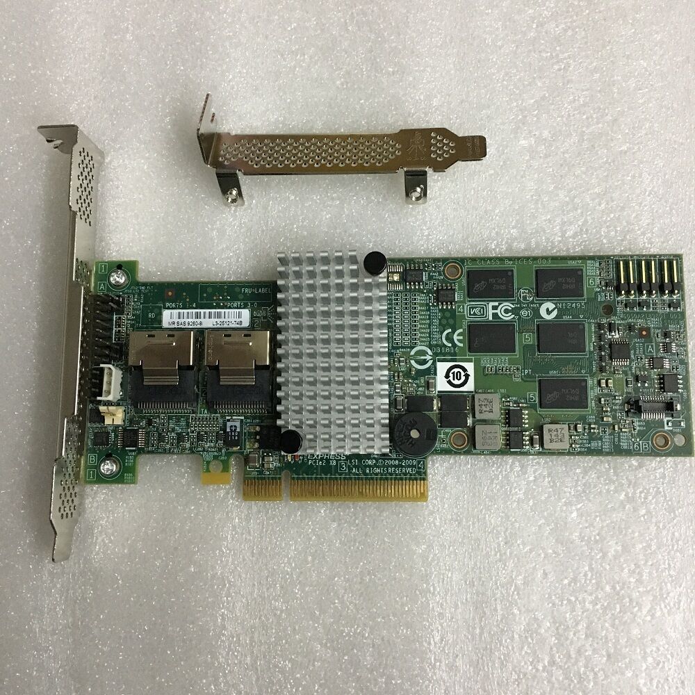 LSI 9260-8i 512MB SAS SATA 8-port PCI-E 6Gb RAID Controller Card