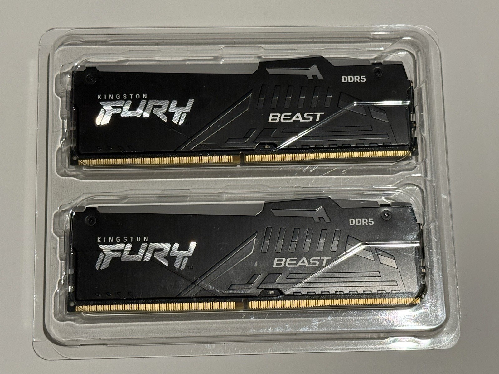Kingston FURY Beast 16GB (2x8GB) DDR5-6000 CL40 HP OMEN XMP Desktop RAM