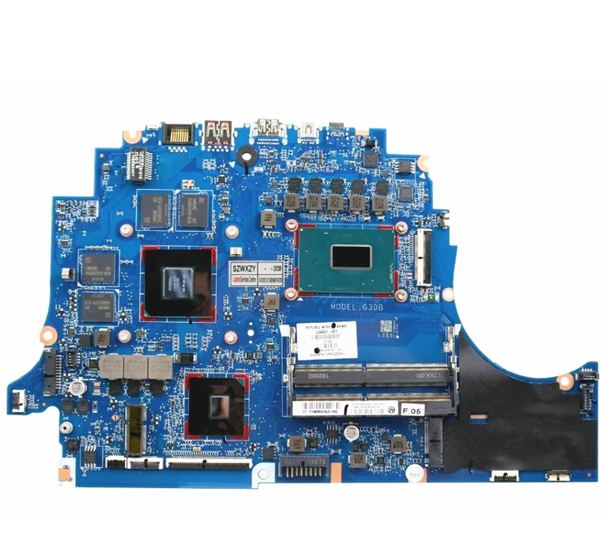 L24331-601 For HP Omen 15-DC Motherboard G3DB i7-8750H 4GB 1050Ti