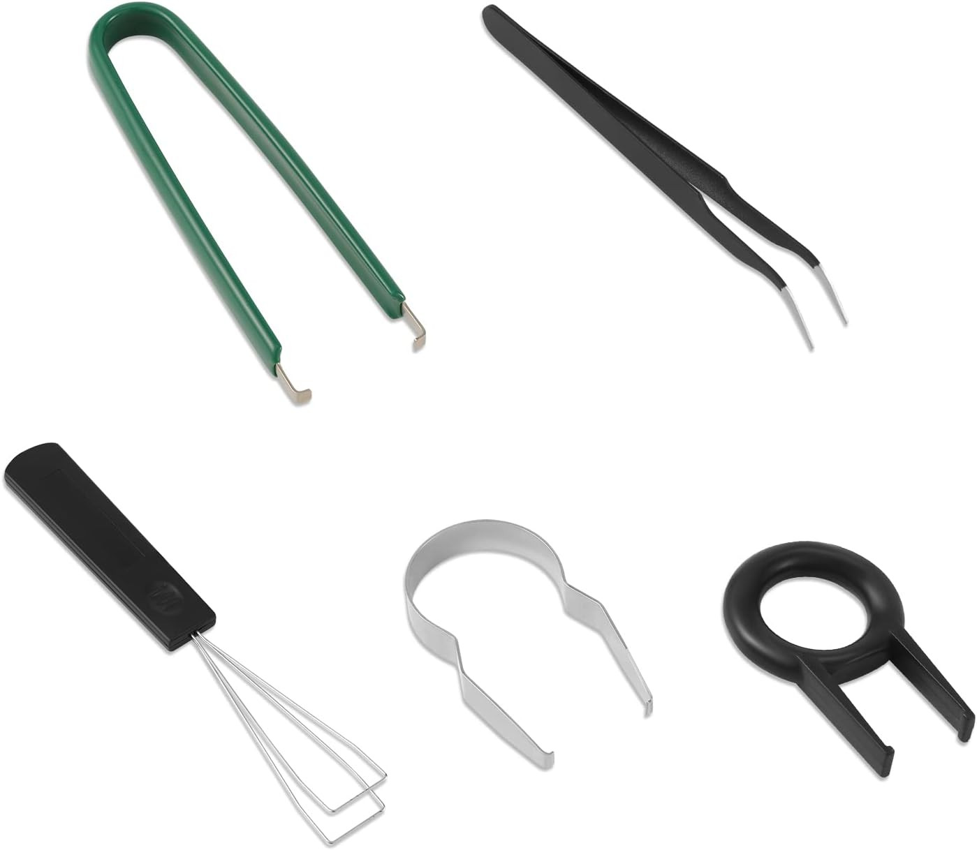 Set of 5Pcs Keyboard Cleaning Tools, Keycap Remover Key Switch Puller Keycap