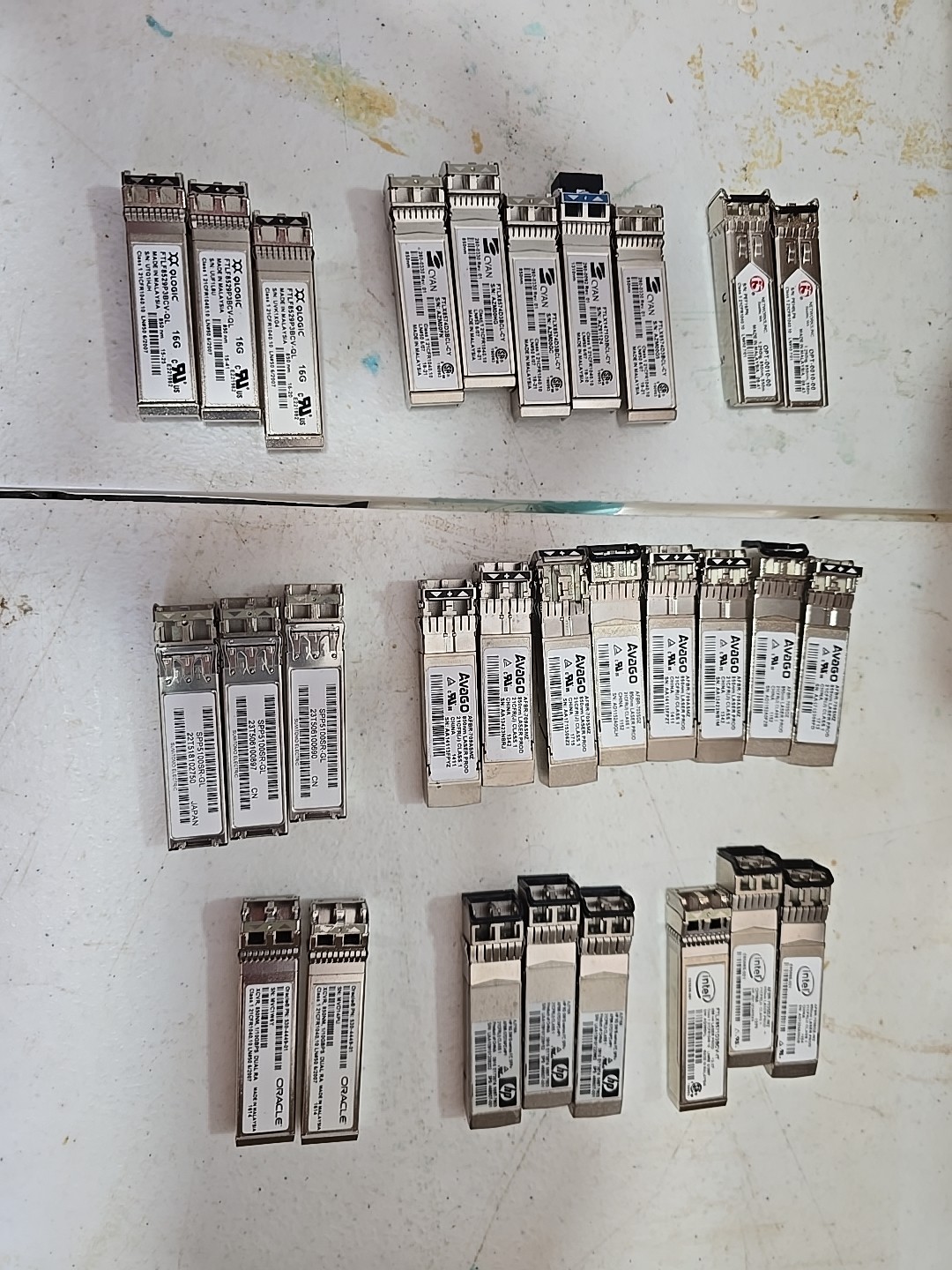LOT 29 - Various SFPs - See Pics