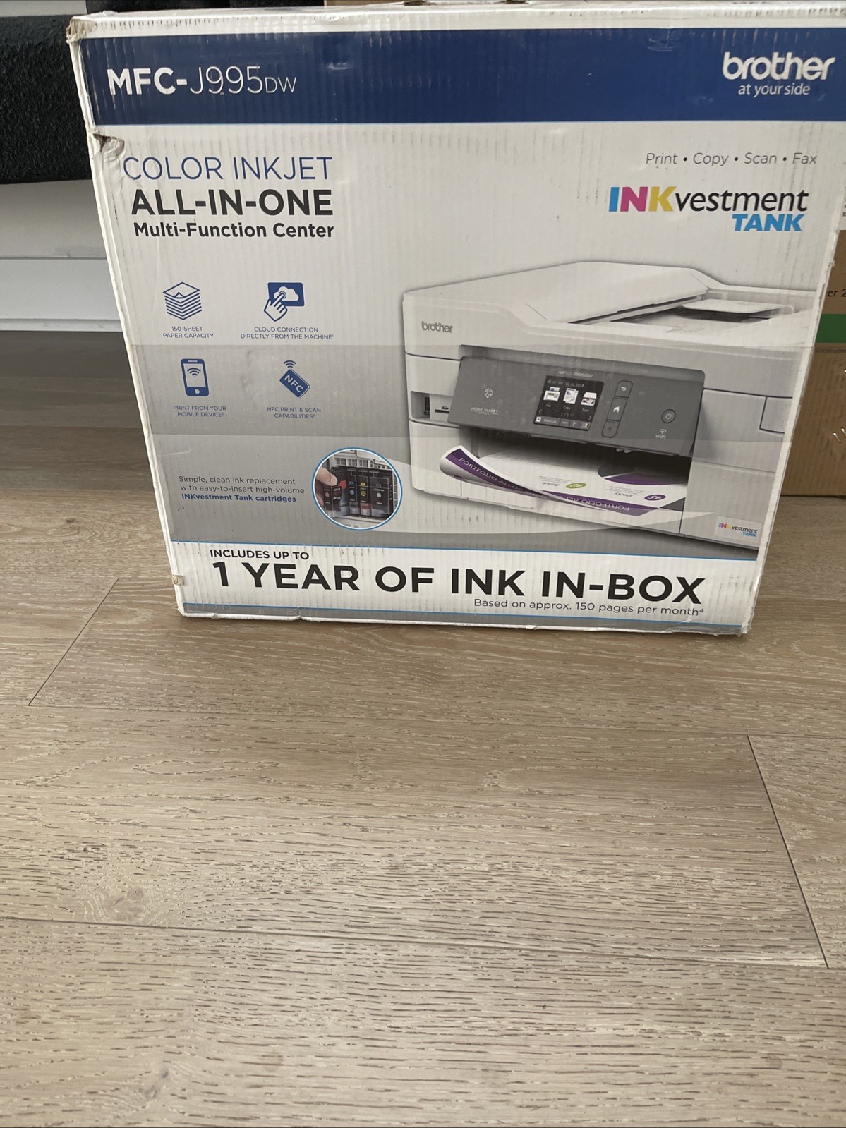 New Brother MFC-J995DW INKvestment Tank color Inkjet Printer All-in-One