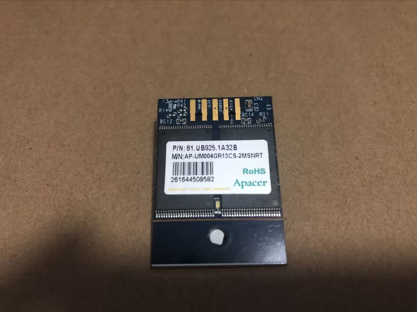 APACER 4GB 9-Pin  USB  Flash Drive Disk On Module DOM USB (Big 9PIN)