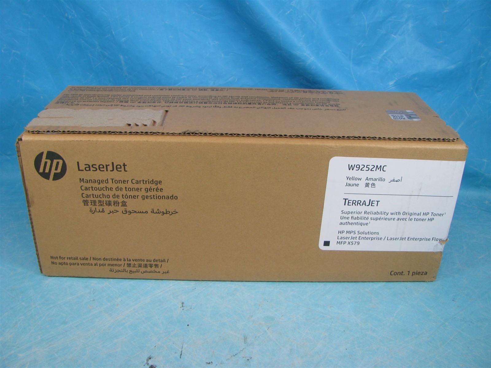 Genuine HP - W9252MC Toner Cartridge - Yellow -  - NEW
