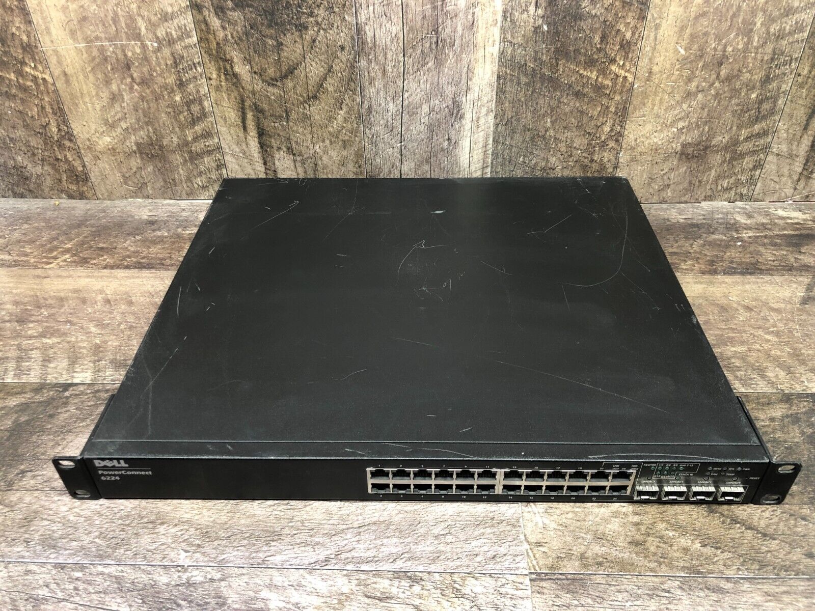 Dell PowerConnect 6224 24-Port Gigabit Ethernet Switch *TESTED WORKING*
