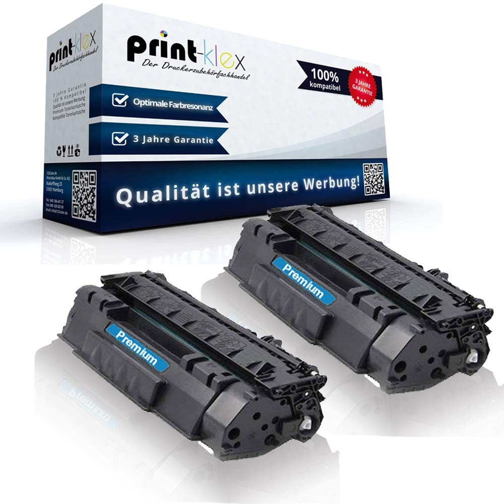 2X Print-Klex Toner Cartridges HP LaserJet Pro 400 M401 a Pro 400 M401 d Pro 400