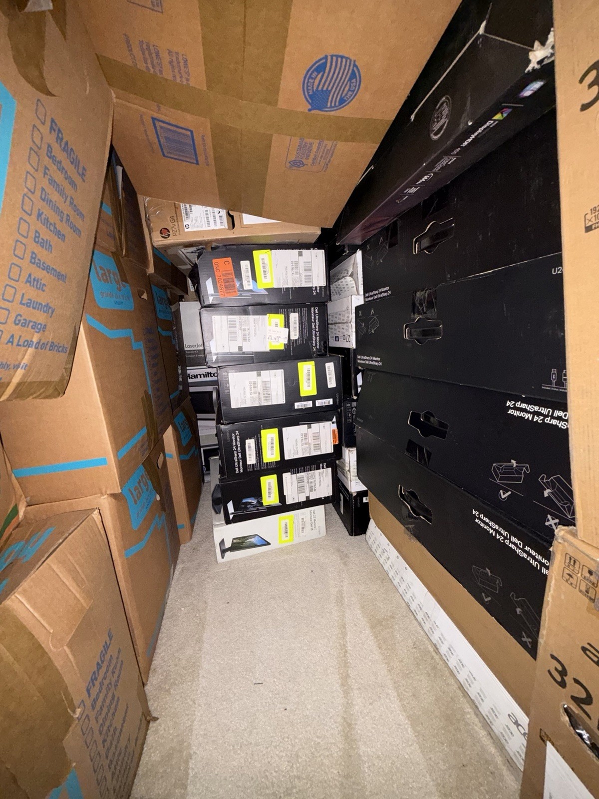 1-100+ Bulk Lot of Monitors & TV - Dell, HP, Acer, Sony - Mixed Sizes