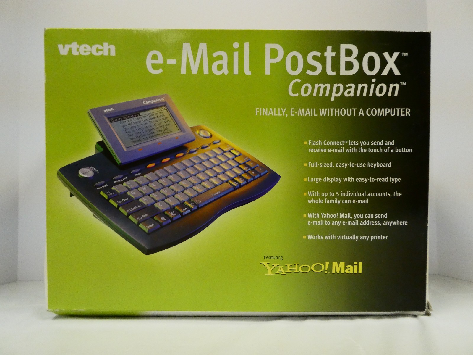 Vtg Factory Sealed RadioShack Vtech e-Mail PostBox Companion Untested As Is NOS