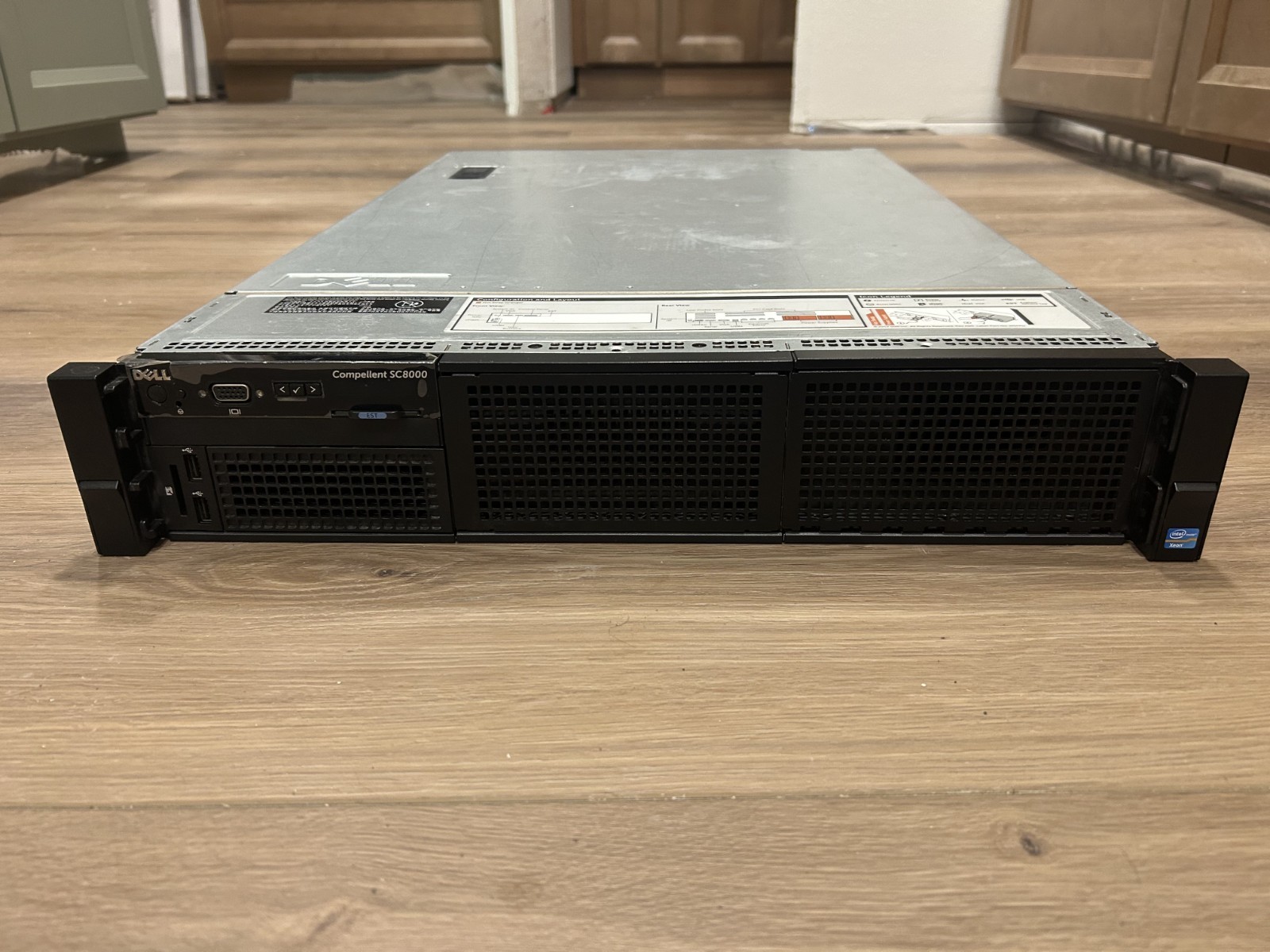 Dell Compellent SC8000 2x Xeon E5-2640 64GB RAM Dual 750W PSU Tested