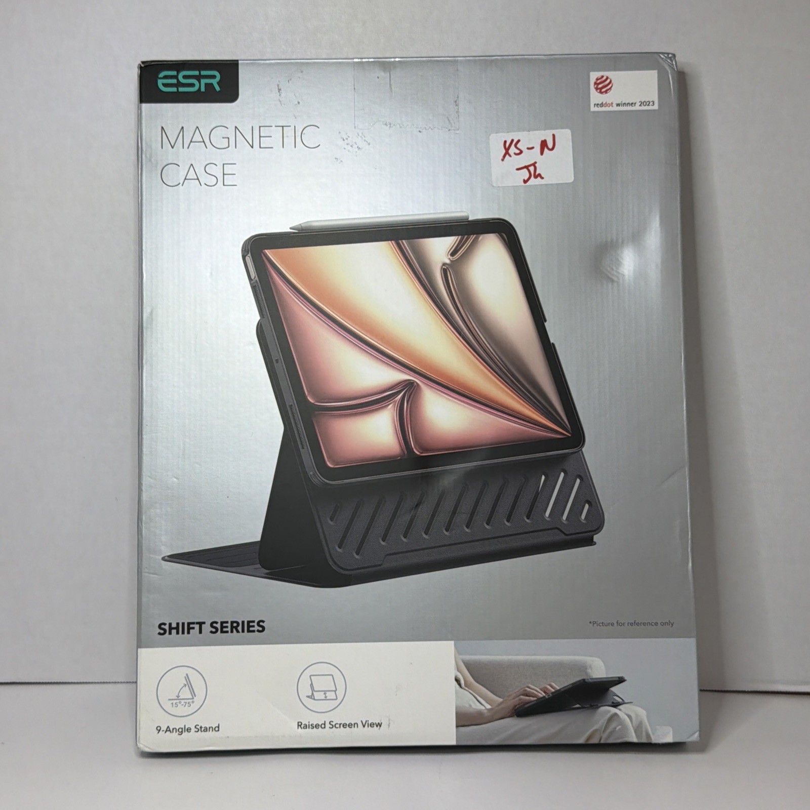 ESR Shift iPad Air 13in Case M3 M2 2024 2025 Black Stand New open Box