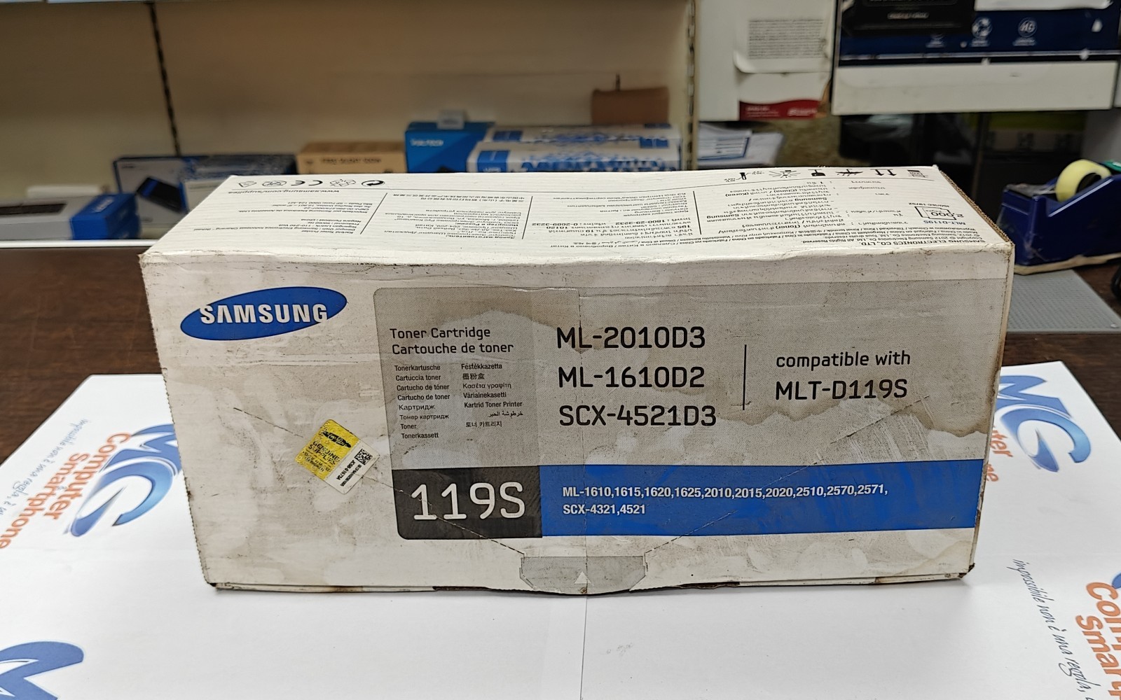 Original Black Toner Cartridge Samsung 119S / MLT-D119S 2000 p.