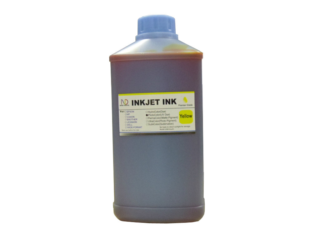 1 Liter/34OZ ND® Yellow refill Ink for Brother LC61 LC65 LC71 LC75 LC79 