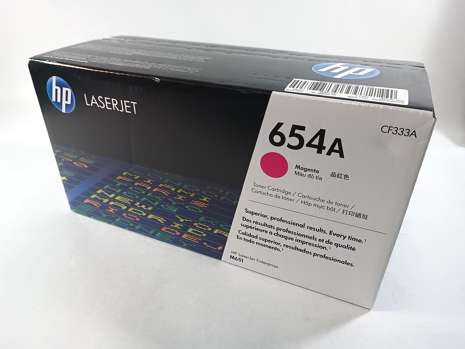HP LASERJET TONER 654A CF333A Magenta NEW SEALED