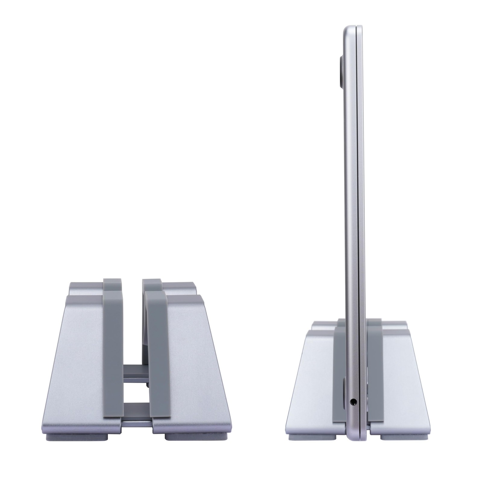 Psitek Adjustable Vertical Laptop Stand - Aluminum, Universal Fit for All Lap...