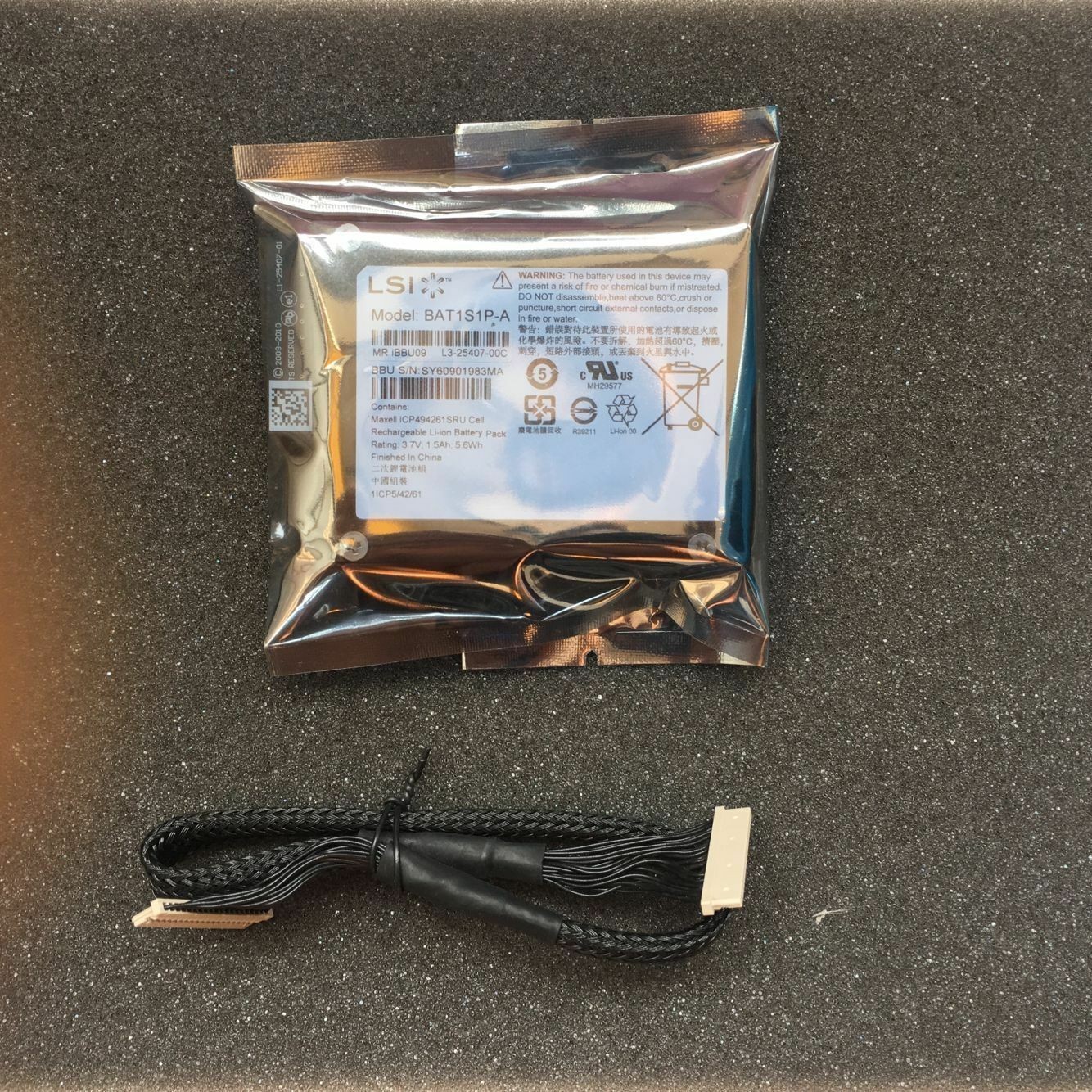 New LSI iBBU09 BBU09 For 9265 9266 9270-8I 9271 9285 9286 IBM M5110 M5100 US