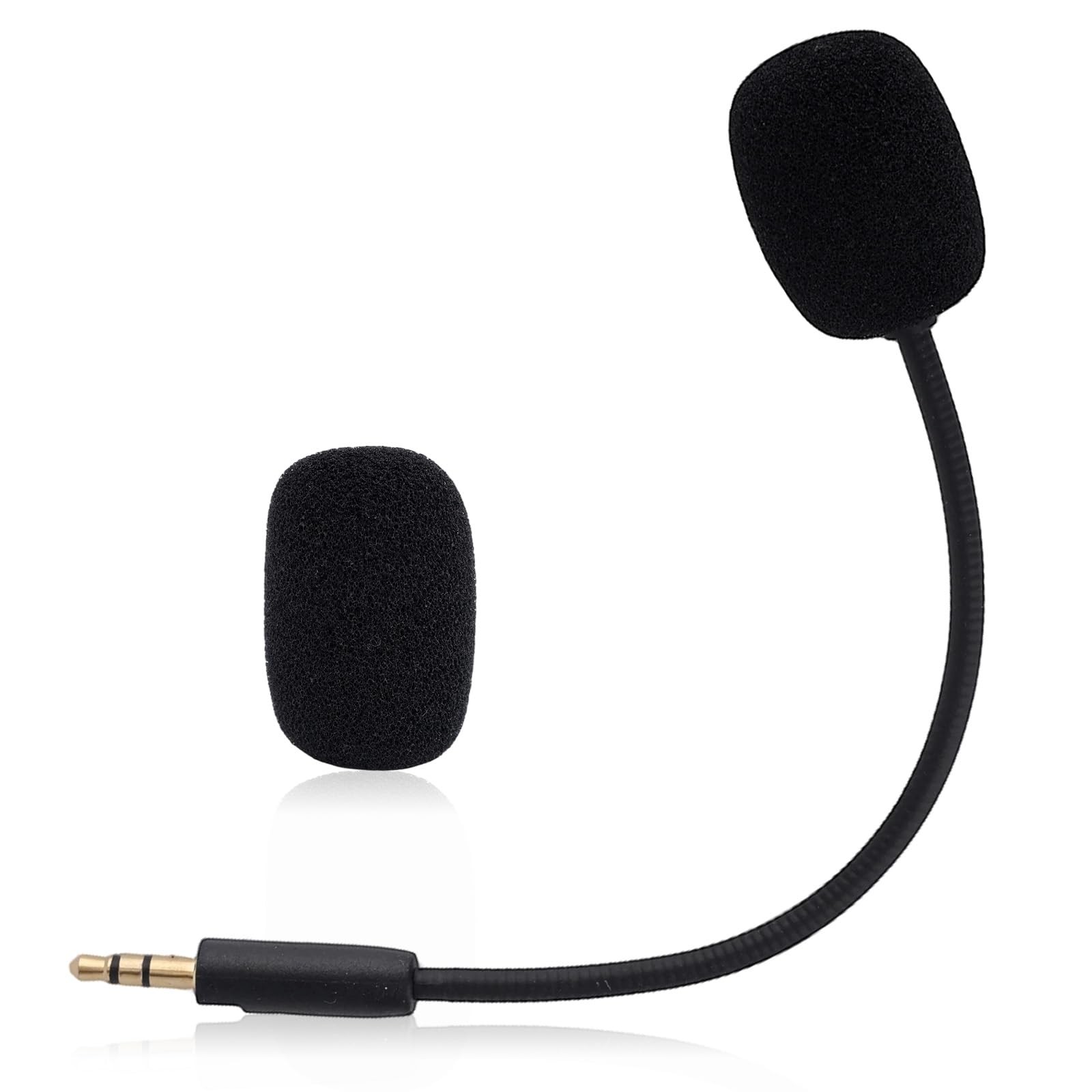 Mic for Razer Barracuda X Headsets, 3.5mm/0.14in Detachable Gaming Boom Headp...
